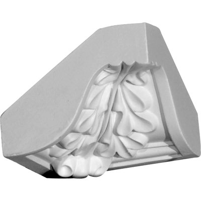 Endurathane Inside Corner for Moulding Profiles, 3 5/8"W x 2 7/8"H, Factory Primed