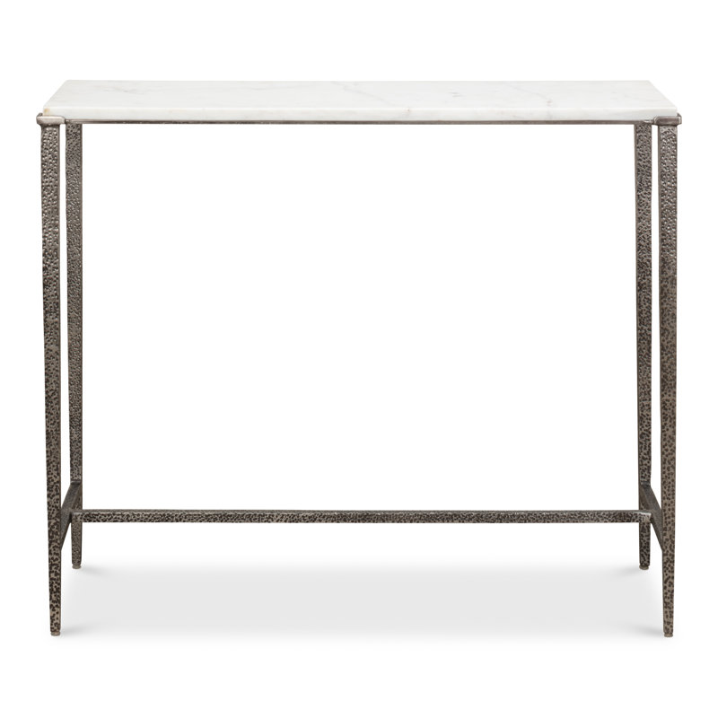Banswara 36'' W Marble Console Table