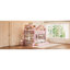 Lits superposés avec rangement, entièrement en bois MDF, style maison, chambre d'enfant moderne-1256186779