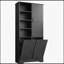 Armoire de salle de bain autoportante polyvalente avec plusieurs options de rangement et un design élégant-1793556866