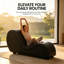 Faux Leather Chaise Lounge-122627796