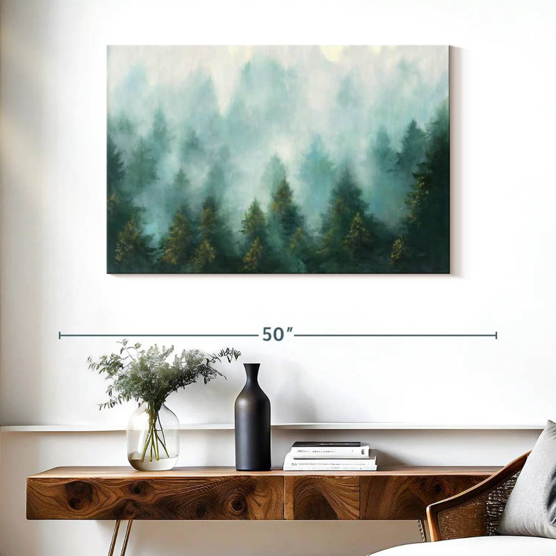 Alvord Misty Forest View, 26" H x 39" W