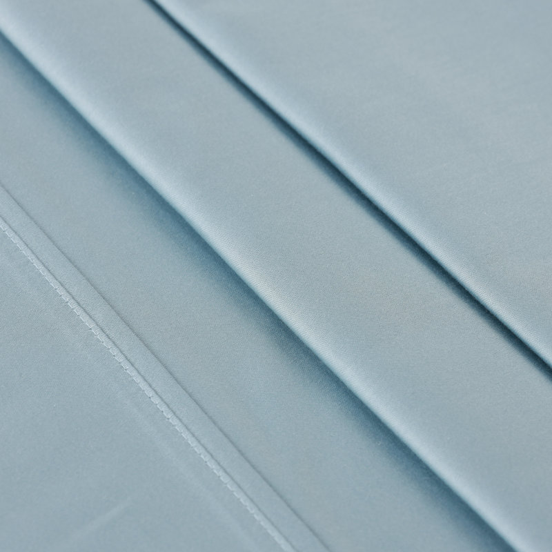 Ensemble de draps 300 po, Ensemble de draps pour grand lit + un drap-housse , Bleu clair