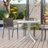 4Pcs Stackable Plastic Armchair For Indoor/Outdoor Use – Ergonomic Slatted Back Design, All-Weather PP Material – Patio, Balcony, Cafe-830398051
