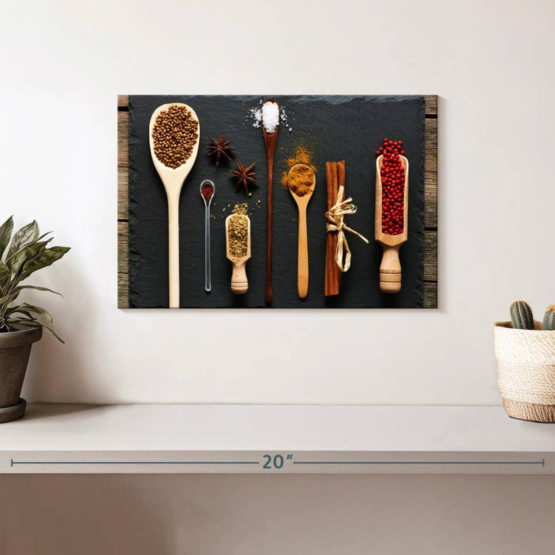 Yarlin Kitchen Spices, 8" H x 12" W