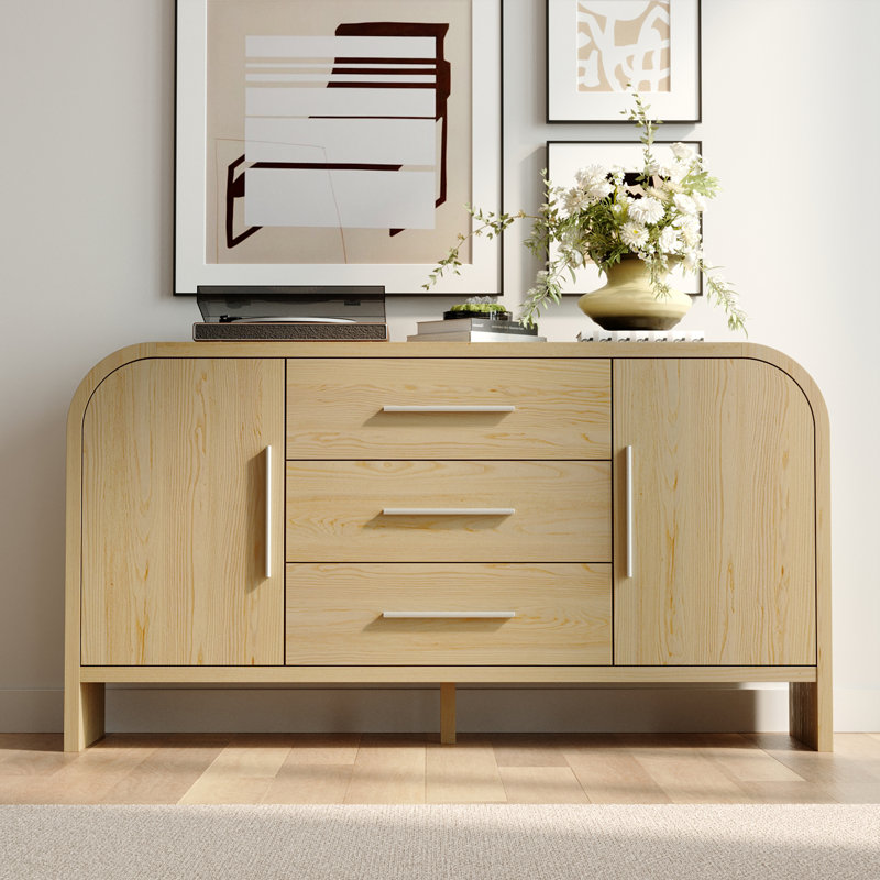 59'' W 3-Drawer Sideboard