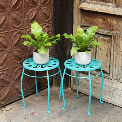 Metal Plant Stands (Set of 2)