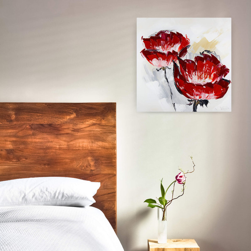 Hand-Painted Acrylic Painting The Scent Of Blossom Splendour