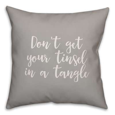  «Don't Get Your Tinsel in a Tangle»