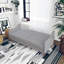 2 Seater Linen Blend Sofa-655115756