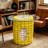 Multi-Functional High Novelty Resin Corn Cob Shaped Accent Side Table with Glass Top