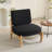 Teddy Armless Leisure Accent Chair-114309182-114309183