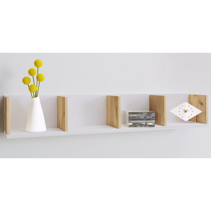 Sandreka Floating Shelf, White