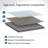 Palisade 23.2 in. x 11.1 in. Interlocking Vinyl Wall/Backsplash Panels in Ashen Slate (10 Pack)-173962804