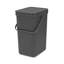Brabantia Sort & Go 40 Litre Rubbish Bin-126075492-126075494