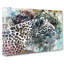 Leopard In Abstract - Wrapped Canvas Painting-55308339
