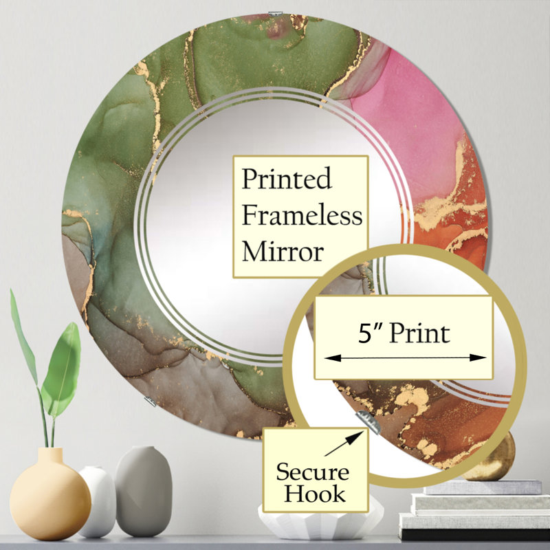 Miroir de salle de bain sans cadre, 24 po x 24 po