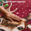 Tapis de Noël à motifs de rennes et de flocons de neige, antidérapant, antitache, lavable à la machine, pliable, idéal pour la décoration intérieure des fêtes de fin d'année.-630895630-630895631
