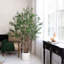 Artificial Grand Olive Tree in White Decorative Planter-2045042790
