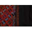 Tapis de luxe, tapis rose antique, tapis turc, tapis bohème, tapis rétro, tapis 4,3 x 8 pi, tapis tissé à plat