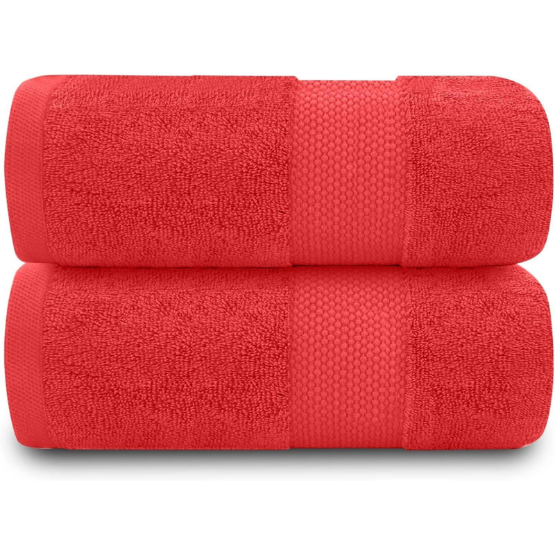 Miami Standard Cotton 700 GSM Bathroom Towel Set, Ultra Soft, Plush & Highly Absorbent Hand Towels, Bath Towels & Bath Sheets