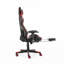 Blue Elephant Adjustable Faux Leather PC & Racing Game Chair with Footrest-1764434244