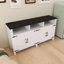 Buffet 59,00 pouces en bois avec prises de courant, ports USB et tablettes-699853639