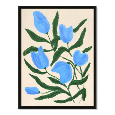 Colette "Blue Tulips" Print by Camilla Bergqvist