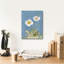  «White Poppies 1 No Butterfly» par Danhui Nai, art mural sur toile-524764934