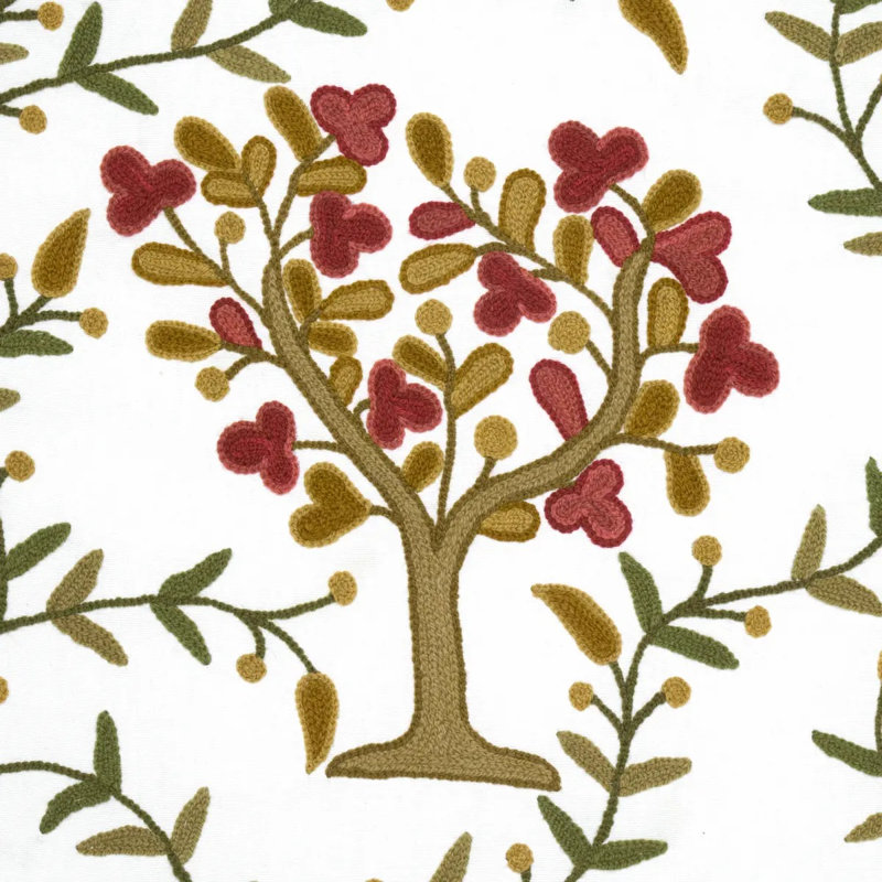 Highgrove Tree Crewel Fabric