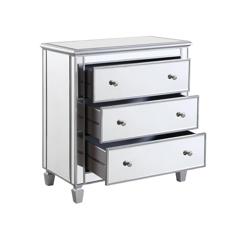 Caila Accent Chest, Silver
