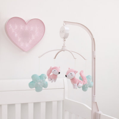 Kroeger Plants & Flowers Musical Crib Mobile