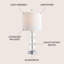 Lampe de table 21 po Chewning-516517751