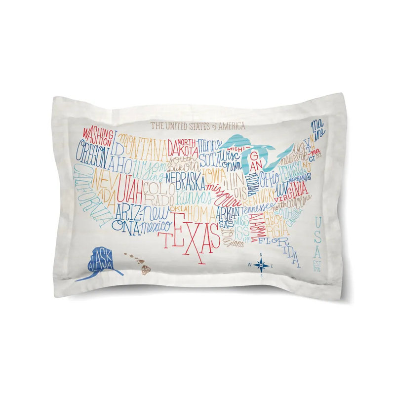 Housse de couette Laural Home, Taie décorative format double