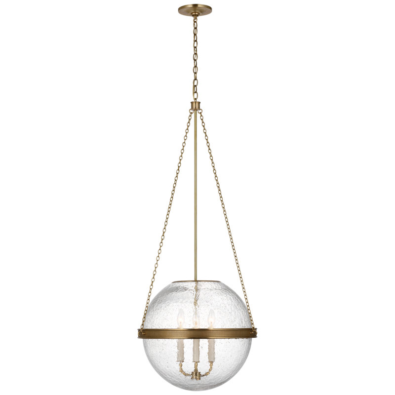 Reese 3 - Light Pendant, Soft Brass