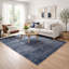 Tapis gris anthracite tissé à la main | Tapis en laine et bambou en soie moderne | 7 mm d'épaisseur-1655909738