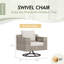 Chaise berçante pivotante à 360 ° Chayenne
