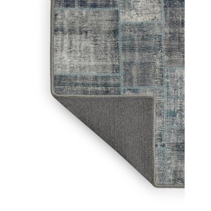 Tapis décoratif gris en laine de style oriental shurtz, Rectangle 5 pi x 8 pi