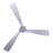 Peregrine 56" Indoor/Outdoor Ceiling Fan with Light and Remote, Modern LED Outdoor Ceiling Fan, Damp Rated, Energy Efficient DC Motor-1219405977