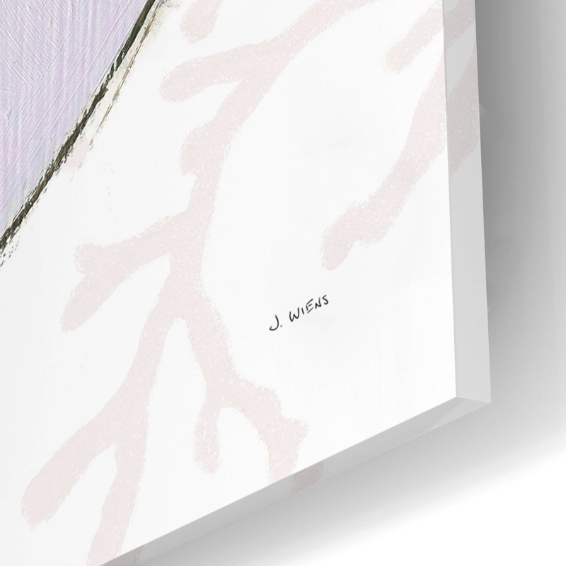  «Shimmering Shells 6» par James Wiens, art mural en verre acrylique, H 12 po x l 12 po x P 0,13 po