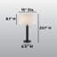 Lampe de table à tube 1 lumière Laz-1593999690