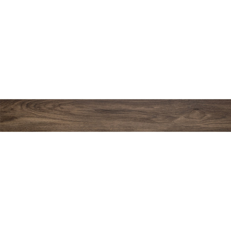 Muir 7" x 48" Wood Look Vinyl Wall & Floor Tile, Walnut