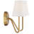 Roan 2 - Light Dimmable Armed Sconce in Natural Brass-81525260