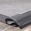 Tapis d'intérieur / extérieur gris tissé à la machine Mcelfresh-32784891