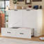 Armoire-lit escamotable pliable avec station de charge-22558214