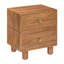 Table de chevet en bois massif Pascal