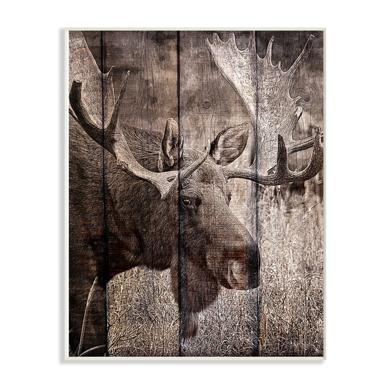 « brown orignal en planches look photographie » par kimberly allen, art grtaphic, H 15 po x l 10 po x P 0,5 po, Plaque murale