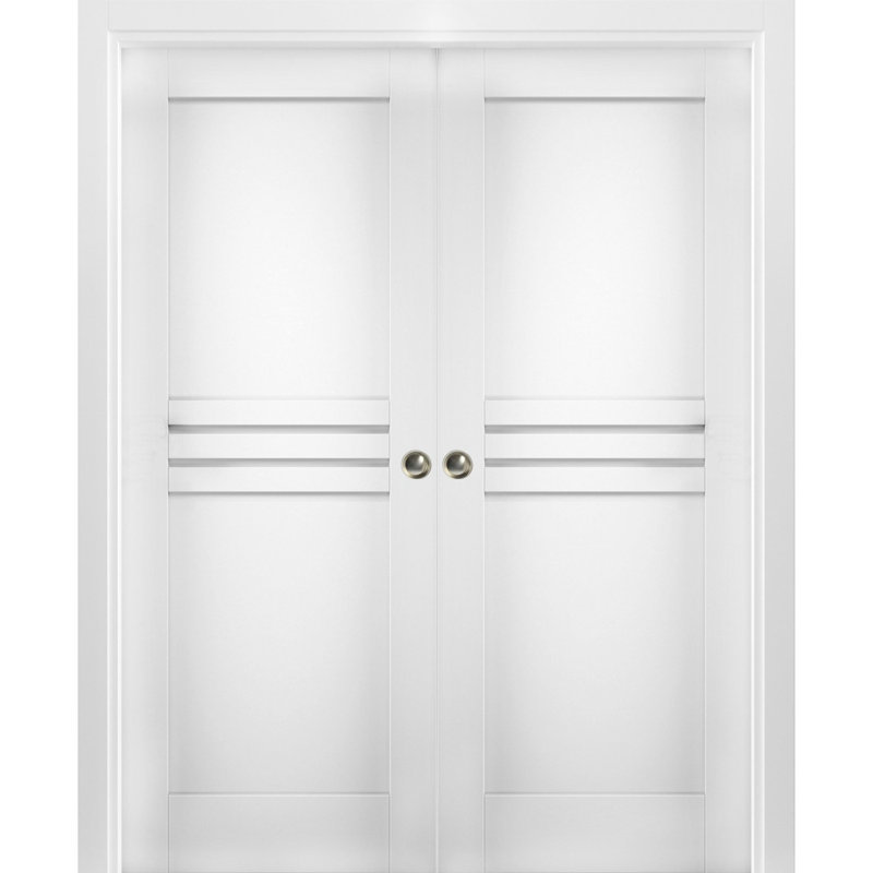 Portes coulissantes en bois manufacturé Mela, 60 po x 84 po