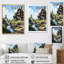 «French Coastal Village In Brittany III - France», reproduction d'art sur toile-1637460097-1637460100