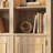 Busby 90.3'' Tall Bookcase With Cabinet Storage, 2 Top Spotlights And 3-Color Lighting-1541178814